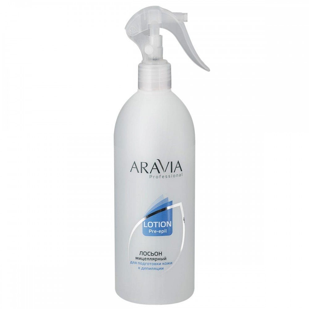 Aravia Professional Міцелярний лосьон для підготовки шкіри до депіляції, 500 мл.