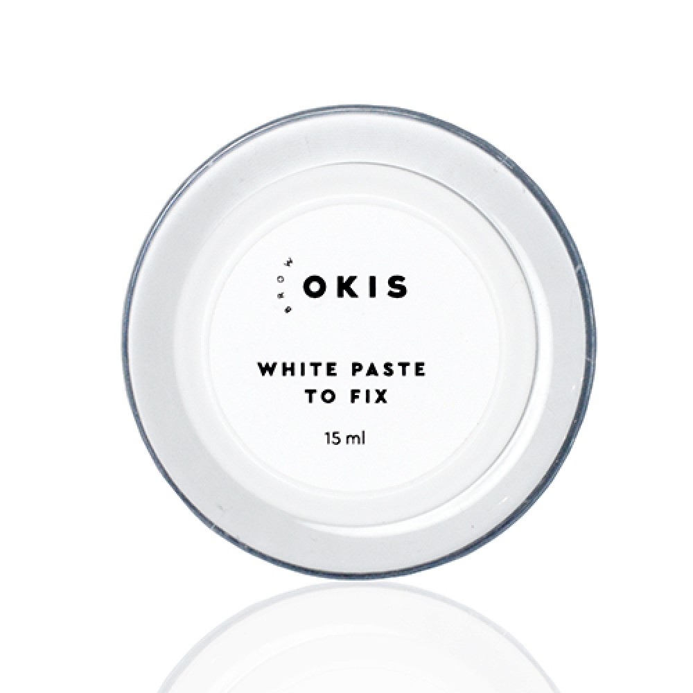 Okis Brow White Paste To Fix Паста біла для фіксації контуру брів 15 мл