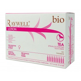 Raywell Bio Tea Ампули проти випадіння волосся для жінок 10 мл Raywell Bio Tea Ампули проти випадіння волосся для жінок 10 мл