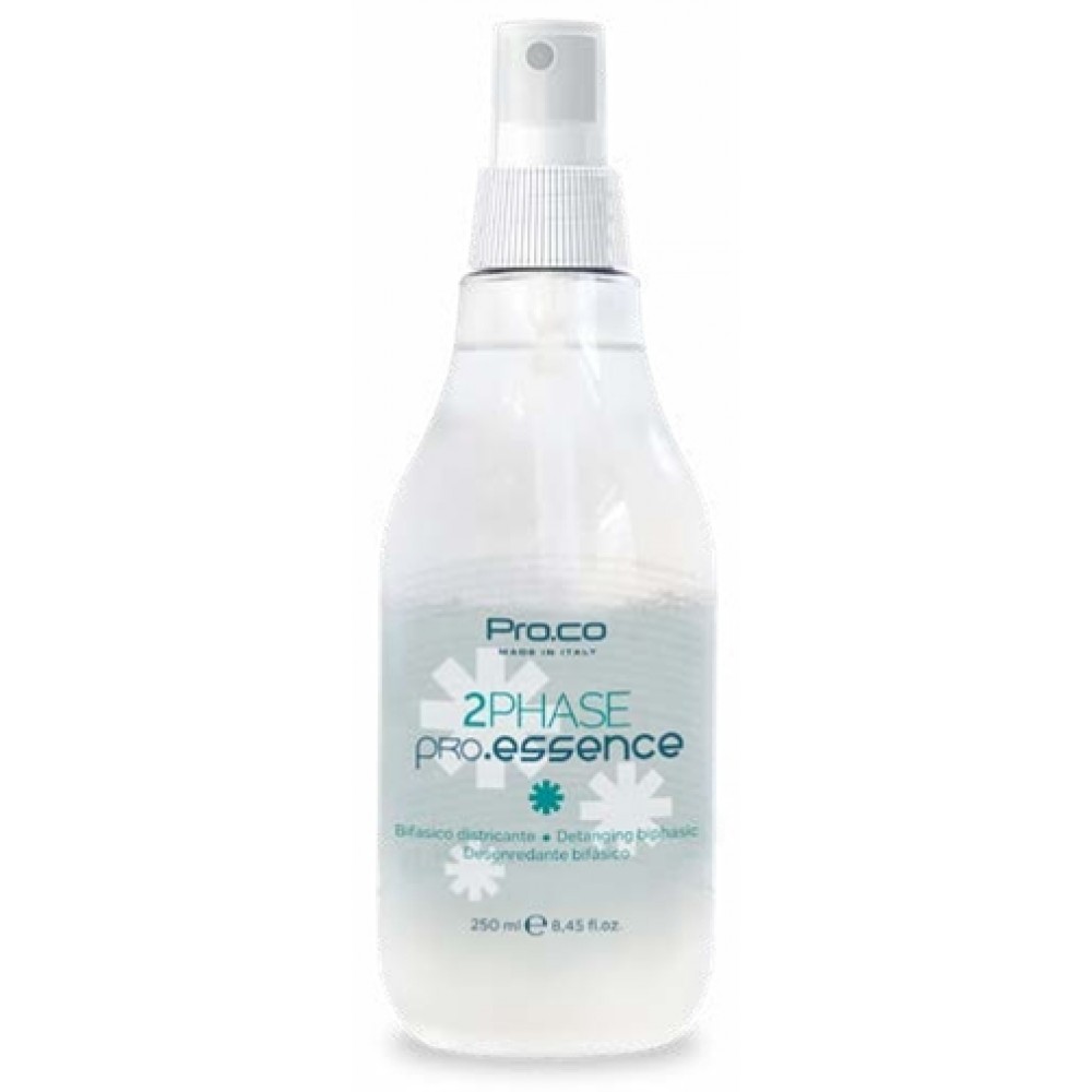 PRO.CO 2PHASE pro.essence двофазний засіб для волосся з оливковою олією та лавром 250 мл.